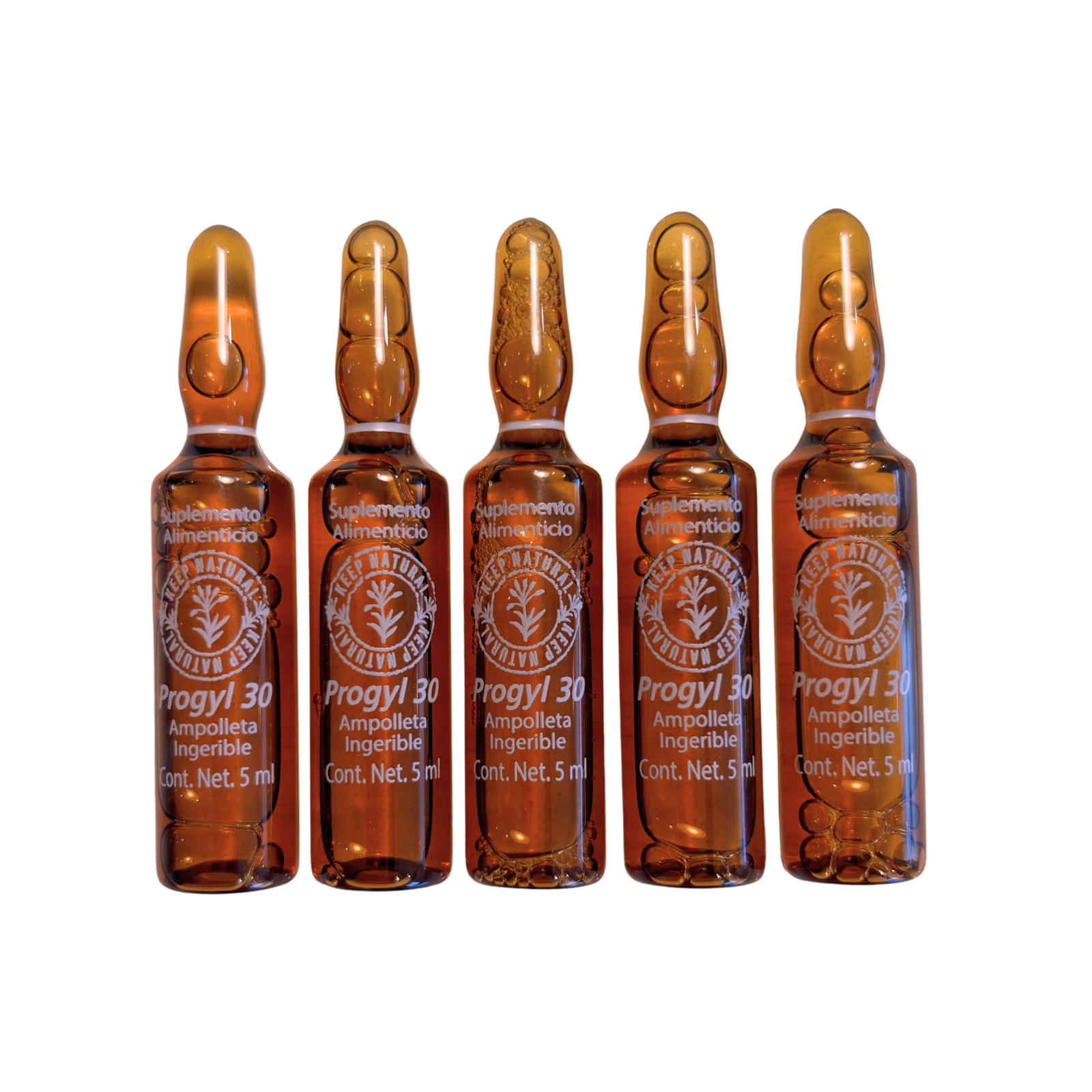 Aderogyl box with ampoules